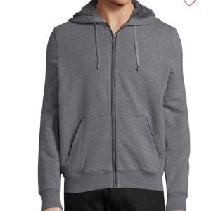 EUC Micheal Kors Faux Fur Sweatshirt